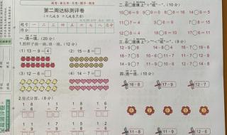 一年级应用题下册的解题方法口诀 一年级下册数学应用题100道